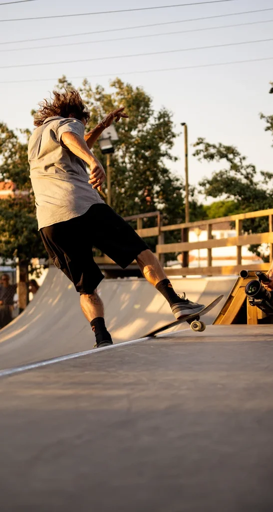 Skate ramp gathering at Mecalito