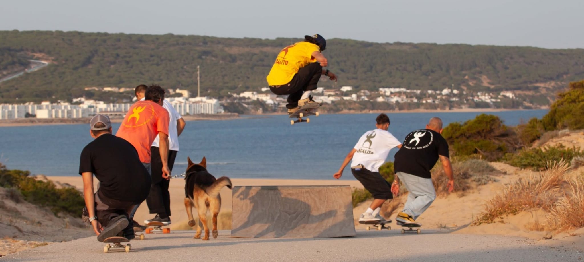 Skate ramp gathering at Mecalito